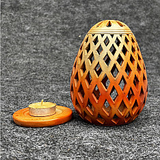 Terracotta Tales | Pottery Art ~ Egg T Light Holder (Two Options)