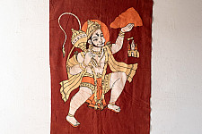 Batik Painting ~ Bajrangbali