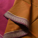 Handwoven cotton saree | Mustard Yellow from Andhra Pradesh