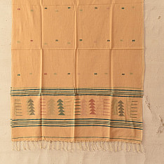 Aamaya . आमाया | Soft Cotton Stole - Handloom Jamdani