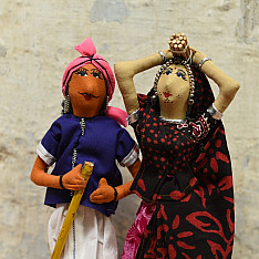 Gudiya - Jhabua Handmade Fabric Doll (Bhil) - L