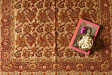 A finite infinity ❧ Kalamkari Natural Color Dhurrie ( 5 X 3 Feet )