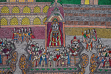 Aripan | Madhubnai Painting - Jagannath Yatra