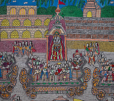 Aripan | Madhubnai Painting - Jagannath Yatra