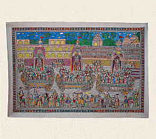 Aripan | Madhubnai Painting - Jagannath Yatra
