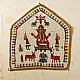 Saurashtra Beadwork Old & Antique Wall Hanging  - Ganeshji