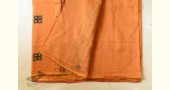 Shop Embroidery On Chanderi Orange Saree