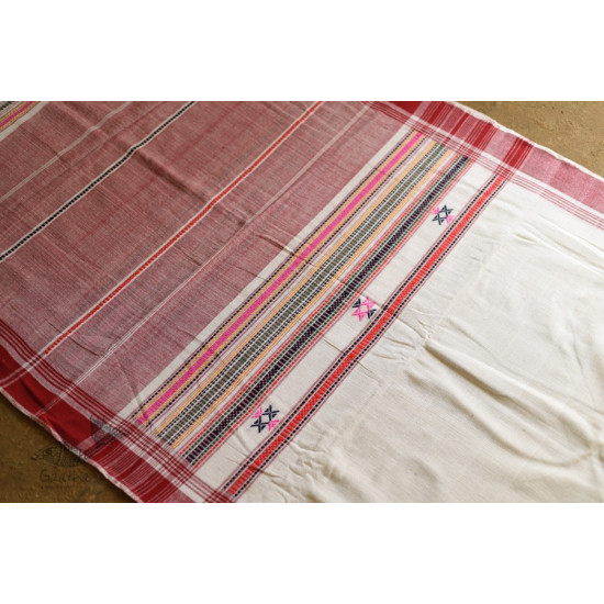 shop handloom cotton Baiga Tribe Saree