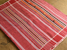Mahuaa . महुआ | Handloom Baiga Adivasi Saree - Red