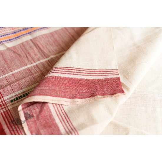 shop handloom cotton Baiga tribal-cotton Saree