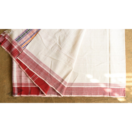 shop handloom cotton Baiga tribal-cotton Saree