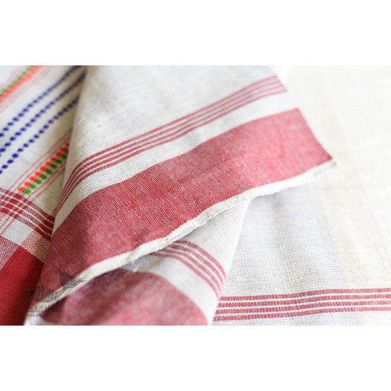 shop handloom cotton Baiga tribal-cotton Saree