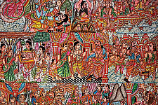 Tholu Bommalata ✪ Leather Painting ✪ Prahallada Painting