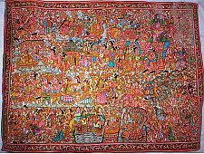 Tholu Bommalata ✪ Leather Painting ✪ Bhaktha Prahalada Painting