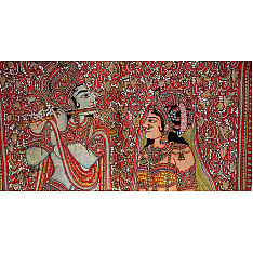 Tholu Bommalata ✪ Leather Painting ✪ Radha Krishna Painting