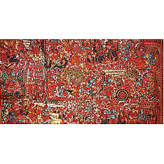 Tholu Bommalata ✪ Leather Painting ✪ Sri Krishna Leela Painting  