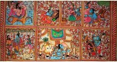 Tholu Bommalata ✪ Leather Painting ✪ Sri Krishna Leela Painting-A