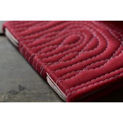 Bahi khata Red Diary ☙ 32 { 9" X 7" }