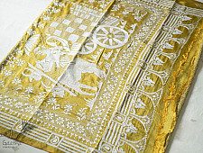 Madhumalti | Kantha Embroidery ~ Silk Saree 