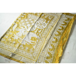 Madhumalti | Kantha Embroidery ~ Silk Saree 