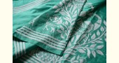 shop Kantha Hand Embroidered Silk Saree