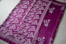 Madhumalti | Kantha Embroidery ~ Silk Saree