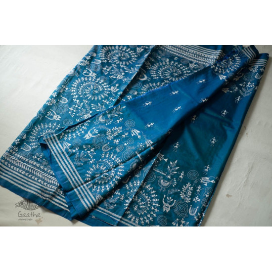 shop Kantha Hand Embroidered Silk Saree