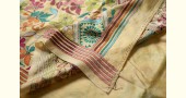 shop Kantha Hand Embroidered Silk Saree