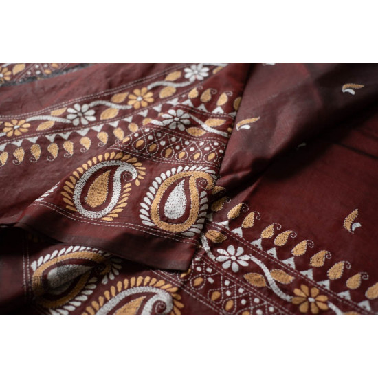 shop Kantha Silk Saree