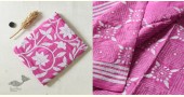 shop Kantha Hand Embroidered Silk Saree