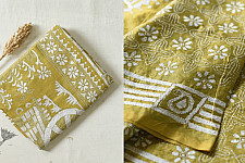 Madhumalti | Kantha Embroidery ~ Silk Saree 