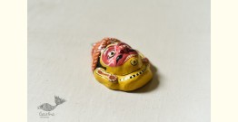 Pattachitra Mask | Hand painted ~ Hanuman Pink Face