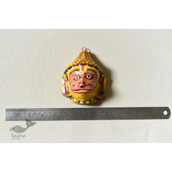 Pattachitra Mask | Hand painted Paper Mache ~ Sughriv Face