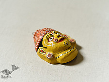Pattachitra Mask | Hand painted Paper Mache ~ Sita Face