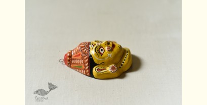 Pattachitra Mask | Hand painted Paper Mache ~ Sita Face