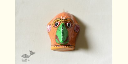 Pattachitra Mask | Hand painted Paper Mache ~ Garuda