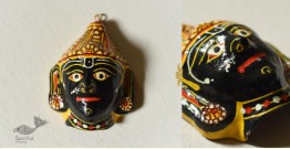 Pattachitra Mask | Hand painted Paper Mache ~ God Shani