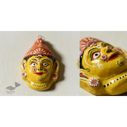 Pattachitra Mask | Hand painted Paper Mache ~ Sita Face