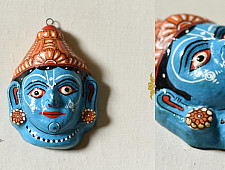 Pattachitra Mask | Hand painted ~ Ram Face