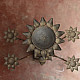 Antique from Khajuraho Brass - Elephant - Diya Stand