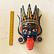 shop handmade wooden mask - kaali