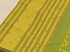 Sadaa . सदा ✡ Begampuri Cotton Saree With Woven Border