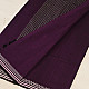 shop Begampuri Cotton Saree With Woven Border - Deep Violet