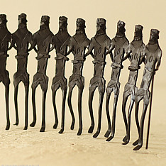 Ahou | Wrought Iron ~ Trible Dance Figure 