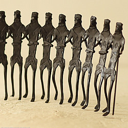 Ahou | Wrought Iron ~ Trible Dance Figure 