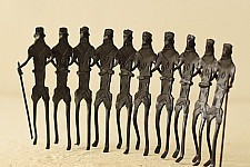 Ahou | Wrought Iron ~ Trible Dance Figure 