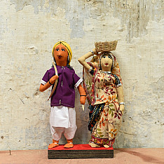 Gudiya - Jhabua Handmade Fabric Doll (Bhil) - M