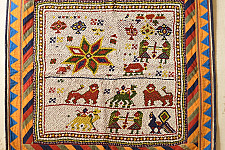 Prachin . प्राचीन  ❂ Vintage Bead Work - Old & Antique Wall Hanging