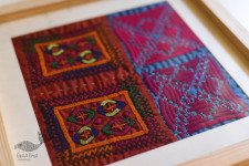  Pieces of Sindh ❂ Embroidered Antique with frame P