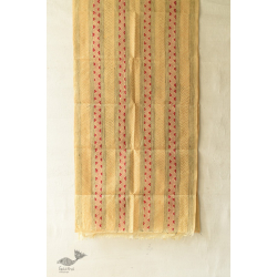 Pushparam . पुष्पारम | Kantha Tussar Silk Stole